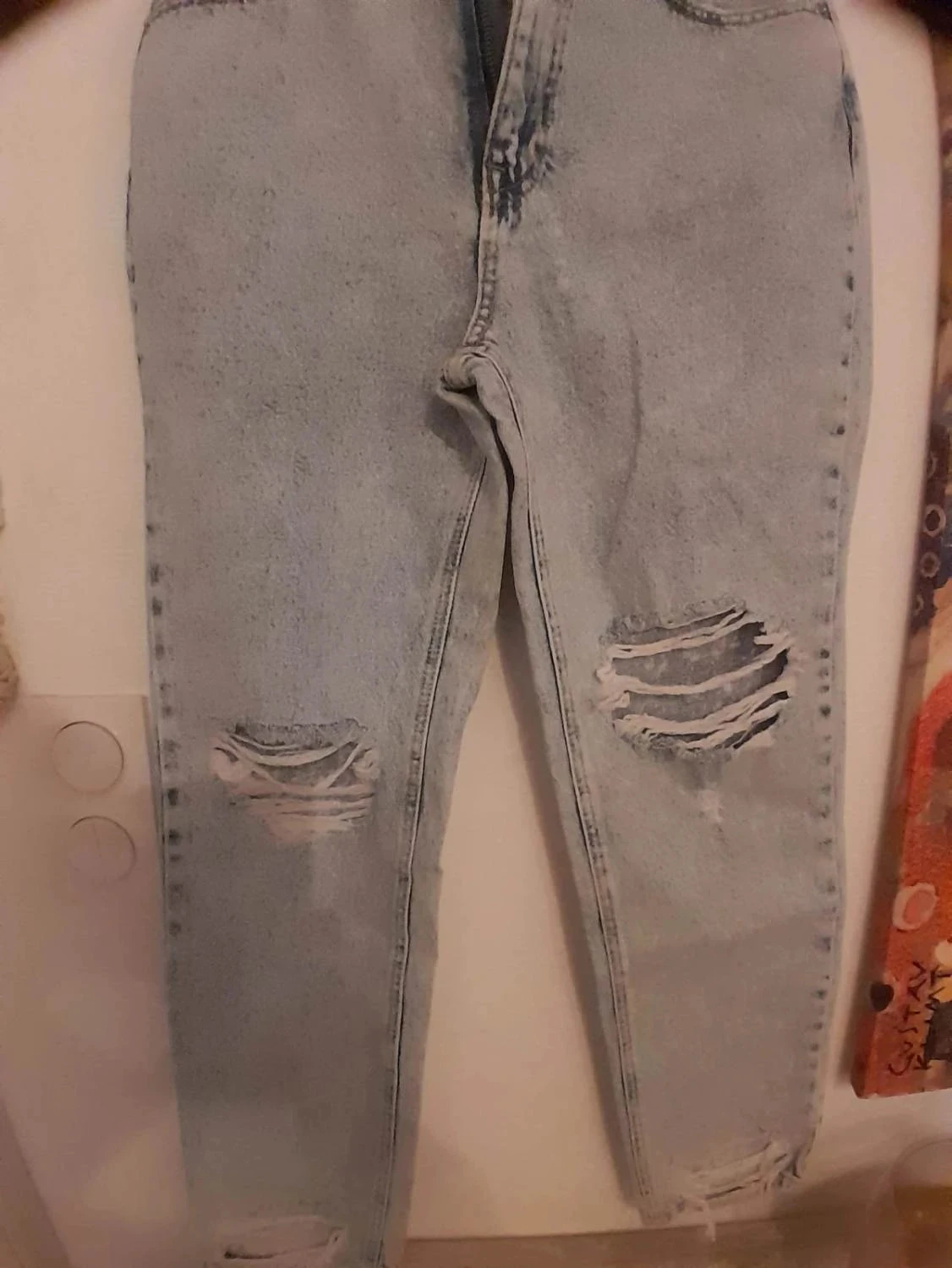 Jeans, estilo rasgado, tamanho 38, Marca Pull & Bear – photo 3
